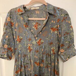 Natural Life Rebecca Midi Dress Small